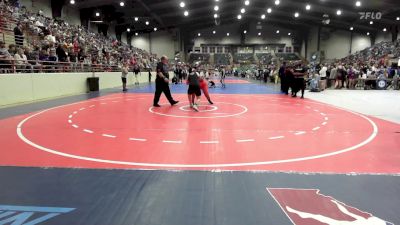 150-160 lbs Quarterfinal - Amirah Lencrerot, Glasgow Wrestling Academy vs Josephine Shanken, Woodstock City Wrestling