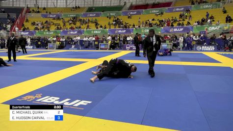 CHRISTOPHER MICHAEL QUIRK vs ERICK HUDSON CARVALHO CUNHA 2024 Brasileiro Jiu-Jitsu IBJJF