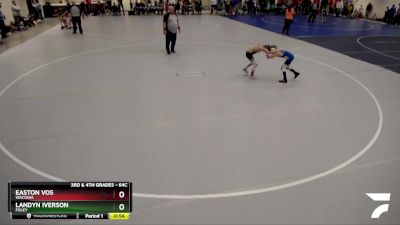 64C Semifinal - Landyn Iverson, Foley vs Easton Vos, Waconia