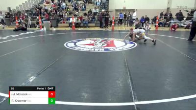 80 lbs Cons. Round 2 - Jackson Molacek, Willmar vs Riley Kraemer, ROCORI