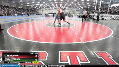 285 lbs Semifinal - Clay Bachman, Mountain View vs Colin Pedersen, First Colonial