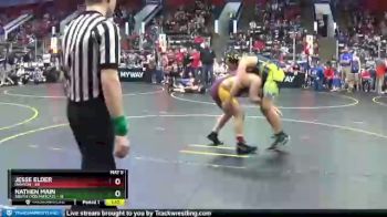 170 lbs Quarterfinals (8 Team) - Nathen Main, South Lyon Matcats vs Jesse Elder, Davison