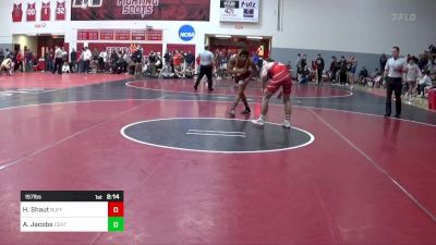 157 lbs Round Of 16 - Hunter Shaut, Buffalo vs Alex Jacobs, Central Michigan