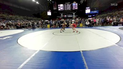 126 lbs Cons 16 #2 - Michael Olson, Minnesota vs Eli Kirk, Oklahoma