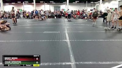 68 lbs Round 3 (8 Team) - Brody Beers, PA Alliance vs Chase Simonton, Savage Barn Brothers