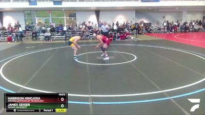 165 lbs Prelim - James Geiger, Wilkes University vs Harrison Hinojosa, Stevens Institute Of Technology