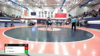 285 lbs 3rd Place Match - Cohen Maness, Stanford Olympia vs Rogelio Cornejo, Kankakee