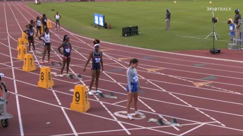 High School Girls' 200m Class 5A, Finals 1