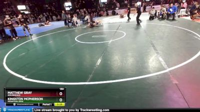 150 lbs Cons. Round 6 - Matthew Gray, Goldendale vs Kingston McPherson, Mountain View