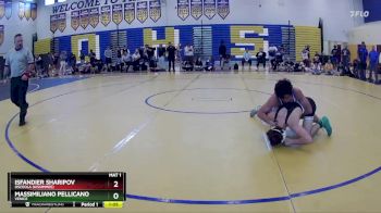 132 lbs 1st Place Match - Isfandier Sharipov, Osceola (Kissimmee) vs Massimiliano Pellicano, Venice