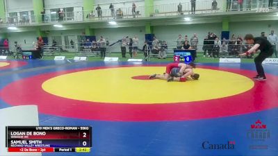 55kg Quarterfinal - Logan De Bono, Windsor WC vs Samuel Smith, Nechako Valley Wrestling