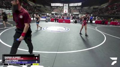 138 lbs Cons. Round 3 - Damian Alvarez, Selma High School Wrestling vs Joshua Perez, Community Youth Center - Concord Campus Wrestling