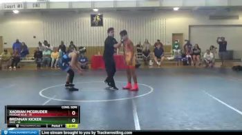 125 lbs 4th Wrestleback (16 Team) - Xadrian Mcgruder, Missouri Blue vs Brennan Kicker, Ohio