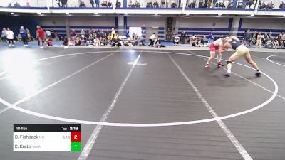 184 lbs Round Of 32 - Dylan Fishback, N.C. State vs Cael Crebs, Naval Academy