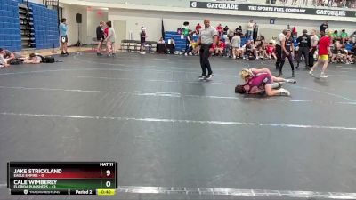 100 lbs Round 3 (6 Team) - Cale Wimberly, Florida Punishers vs Jake Strickland, Eagle Empire