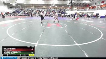 285 lbs Cons. Round 3 - Jaydon Uptegrove, Central Methodist vs Grant Baber, Oklahoma City