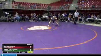 113 lbs Round 5 (8 Team) - Javier Pedro, Grand Island vs Braylon Atencio, Cheyenne East