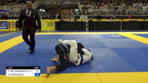 HOLLIE GETHSEMANE ST. CLAIRE vs ADRIANA FERNANDEZ 2024 Pan Jiu Jitsu IBJJF Championship