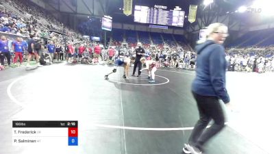 160 lbs Cons 64 #1 - Edgar Land, Alaska vs Efren Arizmendez, Texas