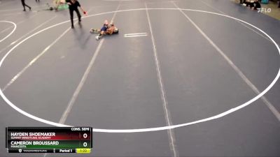 Cons. Semi - Hayden Shoemaker, Summit Wrestling Academy vs Cameron Broussard, Minnesota