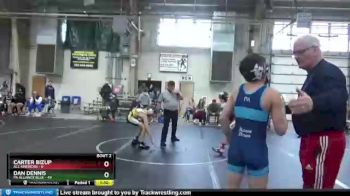 92 lbs Round 1 (8 Team) - Dan Dennis, PA Alliance Blue vs Carter Bizup, All American