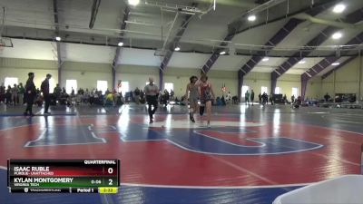 149 lbs Quarterfinal - Isaac Ruble, Purdue- Unattached vs Kylan Montgomery, Virginia Tech