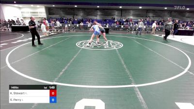 148 lbs Consi Of 4 - Katherine Stewart, FL vs Sydney Perry, IL