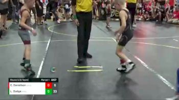 60 lbs Round 5 (6 Team) - Logan Dodge, ARES Black vs Cael Danielson, Untouchables Black