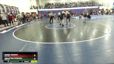 220 lbs Cons. Semi - Sebastian Mosman, Lake City vs James Vincent, Lake City