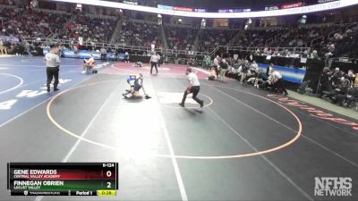 II-124 lbs Cons. Round 4 - Finnegan Obrien, Locust Valley vs Gene Edwards, Central Valley Academy