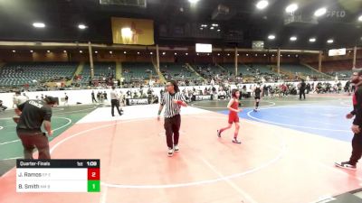 69 lbs Quarterfinal - Jadon Ramos, EP Enforcers vs Brycen Smith, NM Beast