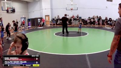 53-59 lbs Round 3 - Kael Waddell, Reverence Wrestling Club vs McAlpin Henry Miller, Sons Of Thunder Wrestling