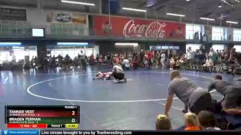 45 lbs Round 1 (10 Team) - Tanner Vest, Alabama Elite Black&nbsp; vs Braden Ferman, Alabama Elite Gold