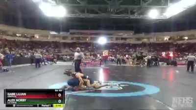 5A 107 lbs Cons. Round 1 - Gabe Lujan, Santa Fe vs Alex Norby, La Cueva