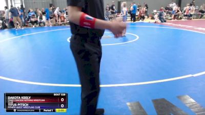 86 lbs Quarterfinal - Dakota Keely, CNWC Concede Nothing Wrestling Club vs Titus Pitsch, Fitness Quest Wrestling Club