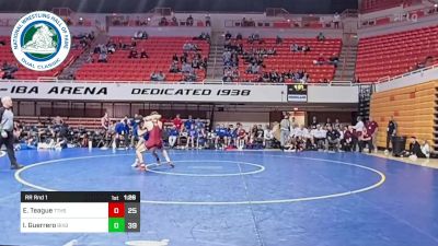 157 lbs Rr Rnd 1 - Ethan Teague, Tuttle vs Ishmael Guerrero, Bixby High School