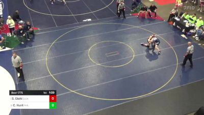 135 lbs Semifinal - Sonny Diehl, Clearfield vs Charlotte Hunt, Philipsburg-Osceola