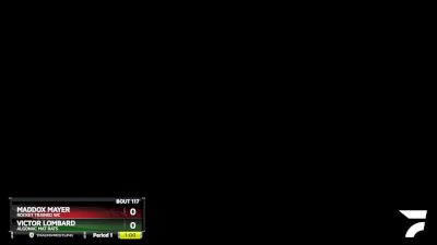 158 lbs Champ. Round 1 - Maddox Mayer, Rocket Trained WC vs Victor Lombard, Algonac Mat Rats