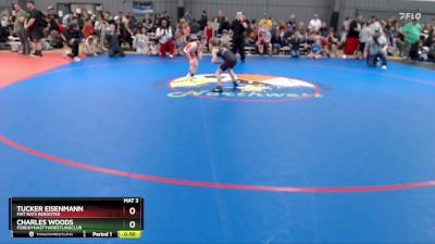 67 lbs Cons. Round 2 - Charles Woods, FordDynastyWrestlingClub vs Tucker Eisenmann, Mat Rats Rebooted