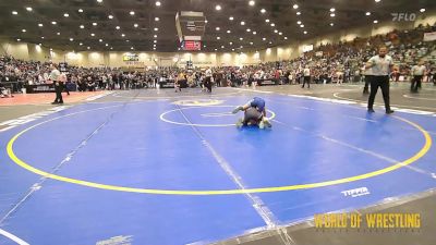 100 lbs Round Of 16 - Luci Tiankee, Bitetto Trained Wrestling vs Zayley Skaggs, Lewis Academy