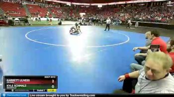 D3-120 lbs Champ. Round 1 - Kyle Schmalz, Reedsville vs Garrett Ulness, Valders