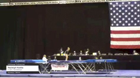 Rayleigh Huette - Individual Trampoline, K and L Tumbletown - 2021 USA Gymnastics Championships