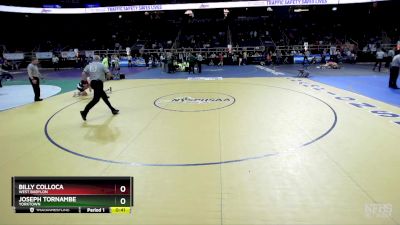 I-126 lbs Cons. Round 3 - Joseph Tornambe, Yorktown vs Billy Colloca, West Babylon