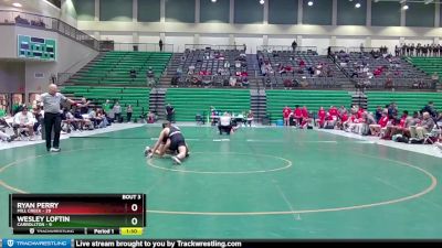 132 lbs Round 1 (16 Team) - Wesley Loftin, Carrollton vs Ryan Perry, Mill Creek