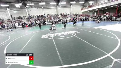 138 lbs Quarterfinal - Riley Belt, Durango WC vs Alex Herrera, Pikes Peak Warriors