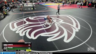 Quarterfinal - Alex Frank, Wayne vs Dreu White, Cozad