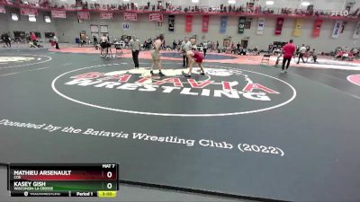 197 lbs Quarterfinal - Mathieu Arsenault, Coe vs Kasey Gish, Wisconsin-La Crosse