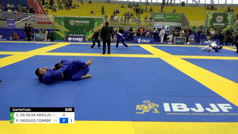 CAINAN DA SILVA ARAÚJO vs PEDRO VASQUES COIMBRA MOTA 2024 Brasileiro Jiu-Jitsu IBJJF