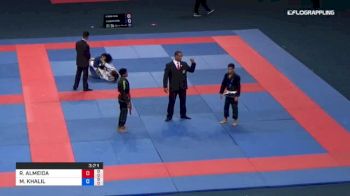ROBERT ALMEIDA vs MOHAMED KHALIL 2018 Abu Dhabi Grand Slam Rio De Janeiro