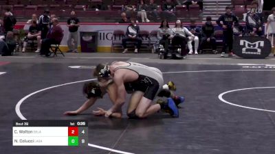 172 lbs Consy Rd I - Cj Walton, Delaware Valley vs Nick Colucci, Lasalle College